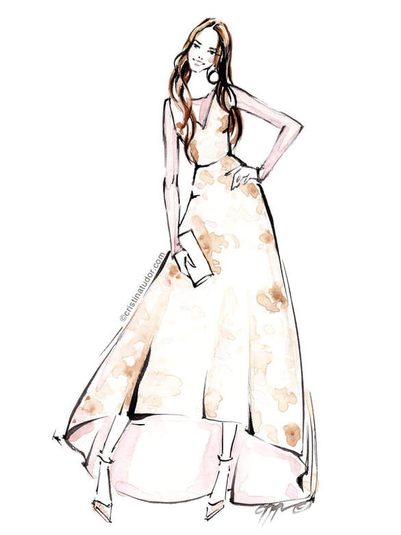 Cristina Tudor Los Angeles Fashion Illustrator Blog